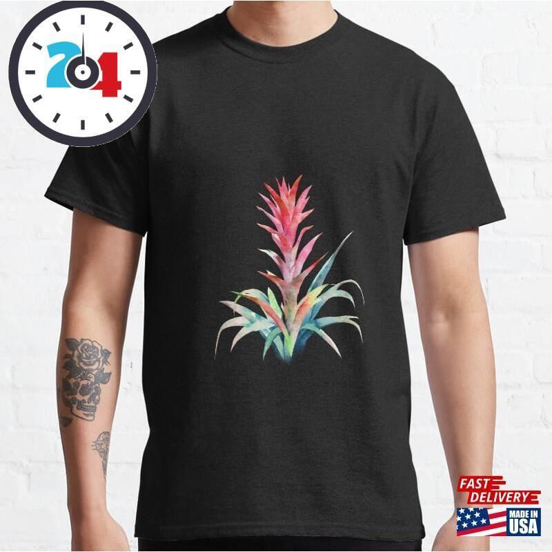 Bossy Bromelia Watercolor Classic T-Shirt